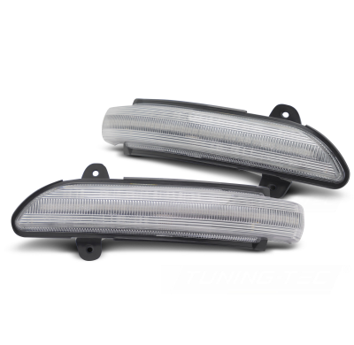 INTERMITENTE LATERAL EN EL ESPEJO LED BLANCO SEQUENCIALES PARA MERCEDES W211 C219 W221 C216