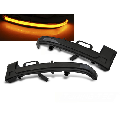 INTERMITENTES DIRECCION LATERAL EN EL ESPEJO HUMO LED para PEUGEOT 308 13- con intermitente dinamico