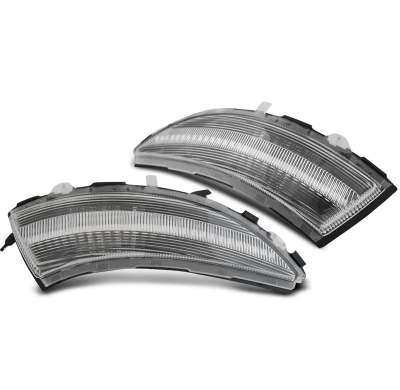 INTERMITENTES DIRECCIÓN LATERAL EN EL ESPEJO LED BLANCO para RENAULT CLIO IV 12-16 con intermitente dinamico