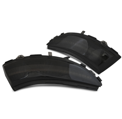 INTERMITENTES DIRECCIÓN LATERAL EN EL ESPEJO HUMO LED para RENAULT CLIO IV 12-16 con intermitente dinamico