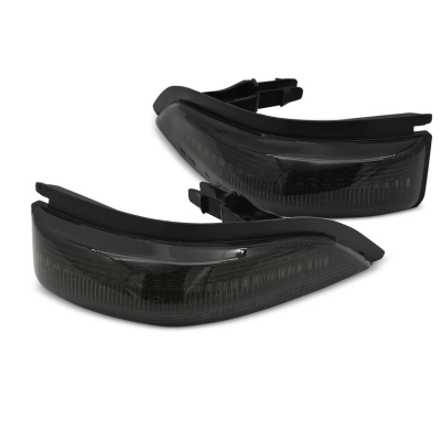 DIRECCIÓN LATERAL EN EL ESPEJO LED AHUMADO compatible con TOYOTA YARIS III 11-19