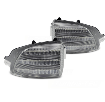 DIRECCIÓN LATERAL EN EL ESPEJO LED BLANCO para VOLVO XC70 XC90 06-14