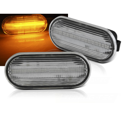 Intermitentes Laterales Vw Golf 4 / Bora 95- / Golf 3 95-/ Ibiza 95 -99/ Toledo White Led