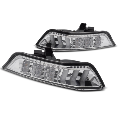 LED Intermitente Dinamico CROMADO DE DIRECCIÓN DELANTERA para FORD MUSTANG 15-17