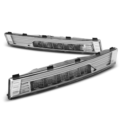 Faros Delanteros Luz Diurna Vw Passat B6 04.05-09.10 Luz Diurna Delantera Cromado Led