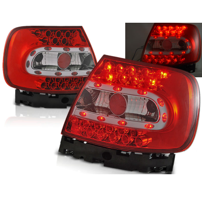 Pilotos Traseros Led Audi A4 B5 11.94-10.00 Rojo/Blanco Led