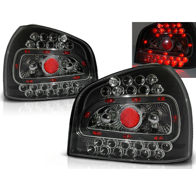 Pilotos Traseros Led Audi A3 08.96-08.00 Negro Led