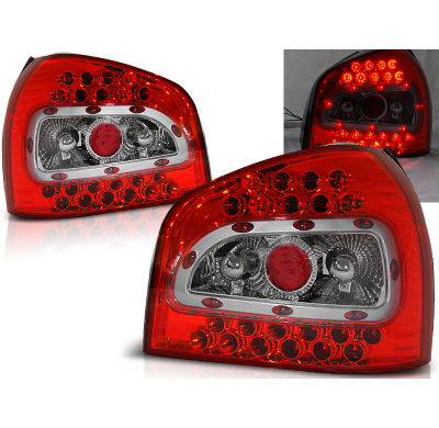 Pilotos Traseros Led Audi A3 08.96-08.00 Rojo/Blanco Led