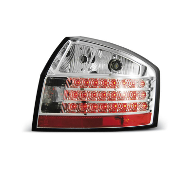 Pilotos Traseros Led Audi A4 10.00-10.04 Cromado Led