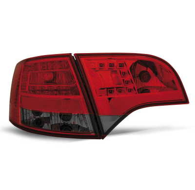 Pilotos Traseros Led Audi A4 B7 11.04-03.08 Avant Rojo Ahumado Led