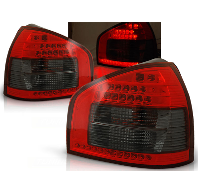 Pilotos Traseros Led Audi A3 08.96-08.00 Rojo Ahumado Led