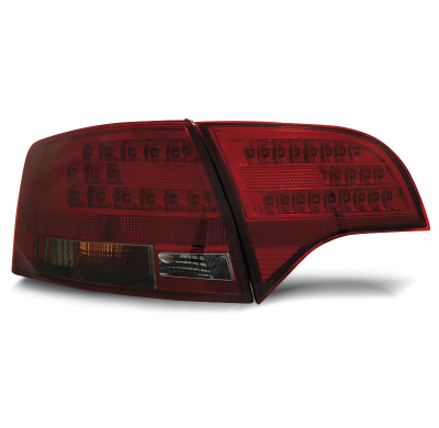 Pilotos Traseros Led Audi A4 B7 11.04-03.08 Avant Rojo Ahumado Led