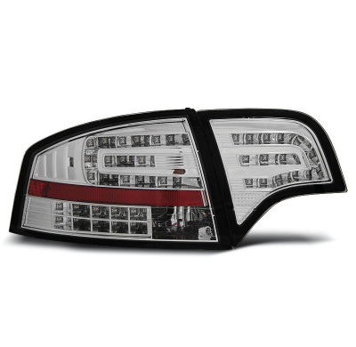 Pilotos Traseros Led Audi A4 B7 11.04-03.08 Sedan Cromado Led