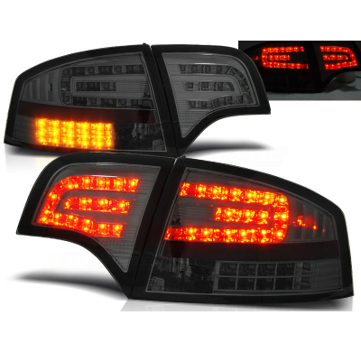 Pilotos Traseros Led Audi A4 B7 11.04-03.08 Sedan Ahumado Led