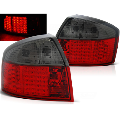 Pilotos Traseros Led Audi A4 10.00-10.04 Rojo Ahumado Led