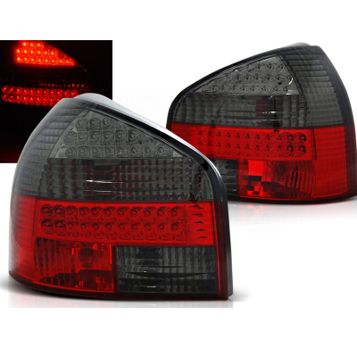 Pilotos Traseros Led Audi A3 08.96-08.00 Rojo Ahumado Led