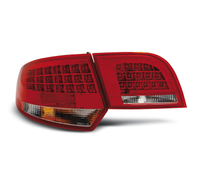 Pilotos Traseros Led Audi A3 8p 04-08 Sportback Rojo/Blanco Led