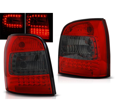 Pilotos Traseros Led Audi A4 94-01 Avant Rojo Ahumado Led