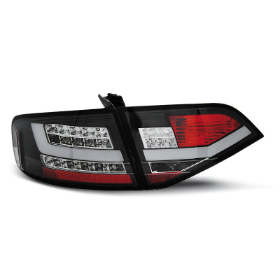 Pilotos Traseros Led Audi A4 B8 08-11 Sedan Negro Led