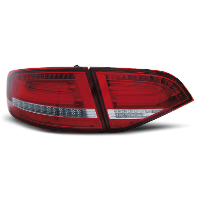 Pilotos Traseros Led Audi A4 B8 08-11 Avant Rojo/Blanco Led