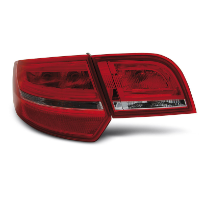 Pilotos Traseros Led Audi A3 8p 04-08 Sportback Rojo/Blanco Led