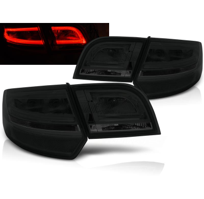 Pilotos Traseros Led Audi A3 8p 04-08 Sportback  Ahumado Led
