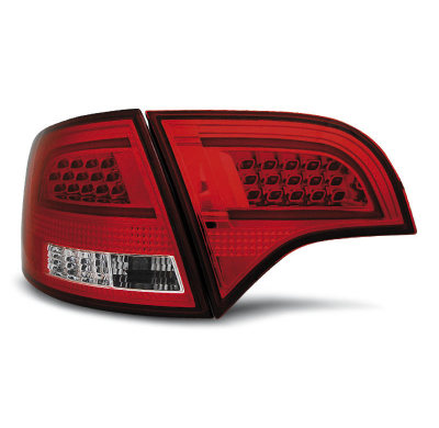 Pilotos Traseros Led Audi A4 B7 11.04-03.08 Avant Rojo/Blanco Led Bar