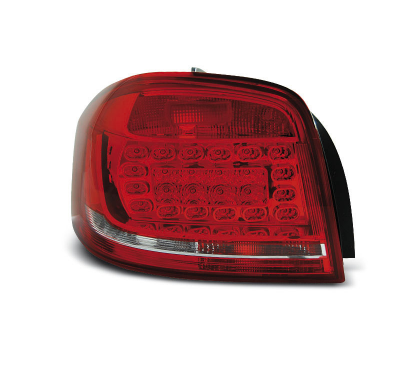 Pilotos Traseros Led Audi A3 08-12 Rojo/Blanco Led