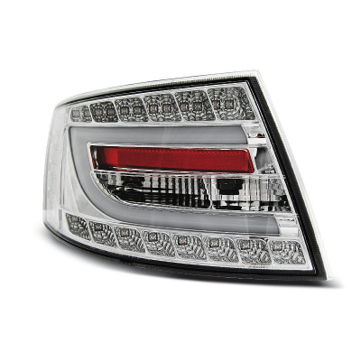 Pilotos Traseros Led Audi A6 C6 Sedan 04.04-08 Cromado Led 7pin