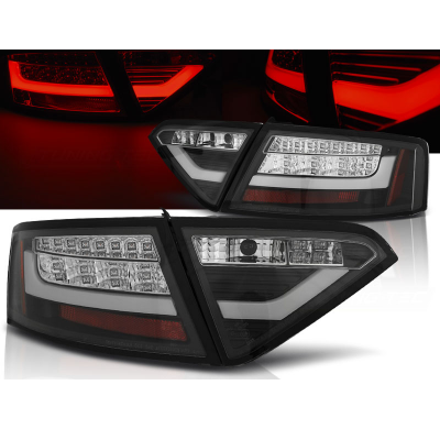 Pilotos Traseros Led Audi A5 07-06.11 Coupe Negro Led Bar