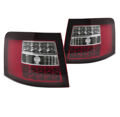 LUCES TRASERAS LED ROJAS BLANCAS para AUDI A6 05.97-05.04 AVANT