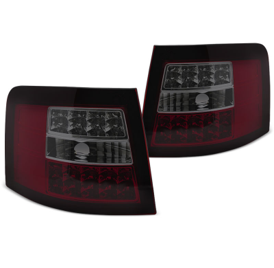 LUCES TRASERAS LED ROJAS HUMO para AUDI A6 05.97-05.04 AVANT