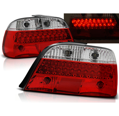 Pilotos Traseros Led Bmw E38 06.94-07.01 Rojo/Blanco Led