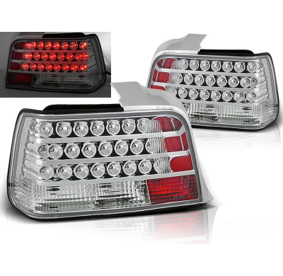 Pilotos Traseros Led Bmw E36 12.90-08.99 Sedan Cromado Led