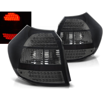 Pilotos Traseros Led Bmw E87/E81 04-08.07 Negro Led