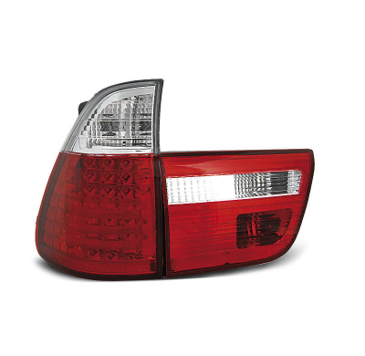Pilotos Traseros Led Bmw X5 E53 09.99-10.03 Rojo/Blanco Led