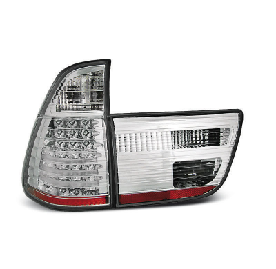 Pilotos Traseros Led Bmw X5 E53 09.99-10.03 Cromado Led