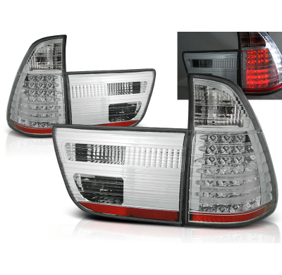 Pilotos Traseros Led Bmw X5 E53 09.99-10.03 Cromado Led
