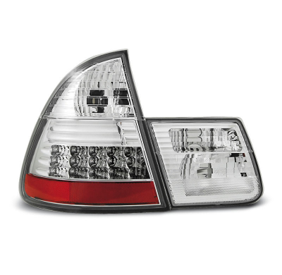 Pilotos Traseros Led Bmw E46 99-05 Cromado Led