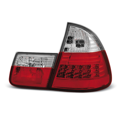 Pilotos Traseros Led Bmw E46 99-05 Rojo/Blanco Led