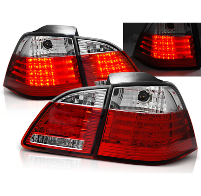 Pilotos Traseros Led Bmw E61 04-03.07 Touring Rojo/Blanco Led