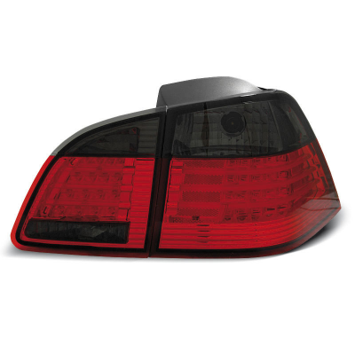 Pilotos Traseros Led Bmw E61 04-03.07 Touring Rojo Ahumado Led