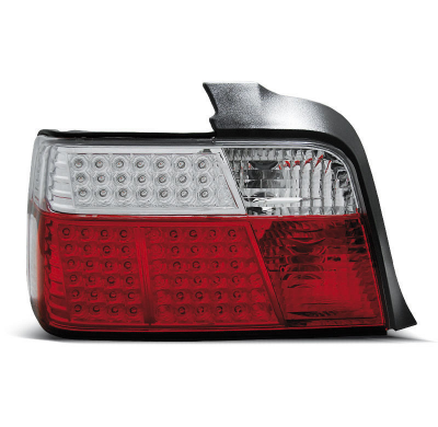 Pilotos Traseros Led Bmw E36 12.90-08.99 Sedan Rojo/Blanco Led