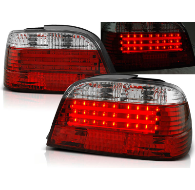 Pilotos Traseros Led Bmw E38 06.94-07.01 Rojo/Blanco Led