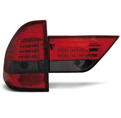 Pilotos Traseros Led Bmw X3 E83 01.04-06 Rojo Ahumado Led