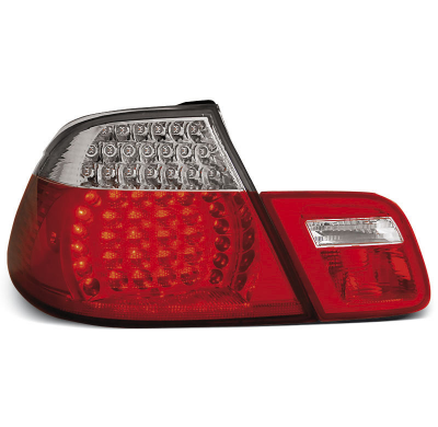 Pilotos Traseros Led Bmw E46 04.99-03.03 Cabrio Rojo/Blanco Led