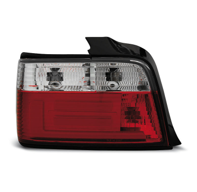 Pilotos Traseros Led Bmw E36 12.90-08.99 Sedan Rojo/Blanco Bar Led