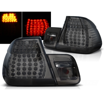 Pilotos Traseros Led Bmw E46 09.01-03.05 Sedan Ahumado Led