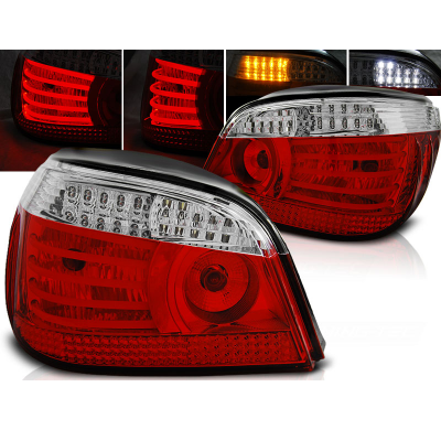 Pilotos Traseros Led Bmw E60 07.03-07 Rojo/Blanco Led