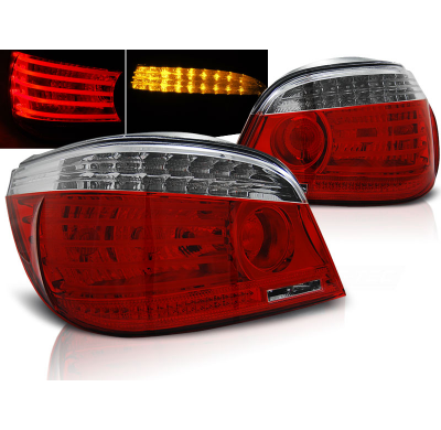 Pilotos Traseros Led Bmw E60 07.03-07 Rojo/Blanco Led